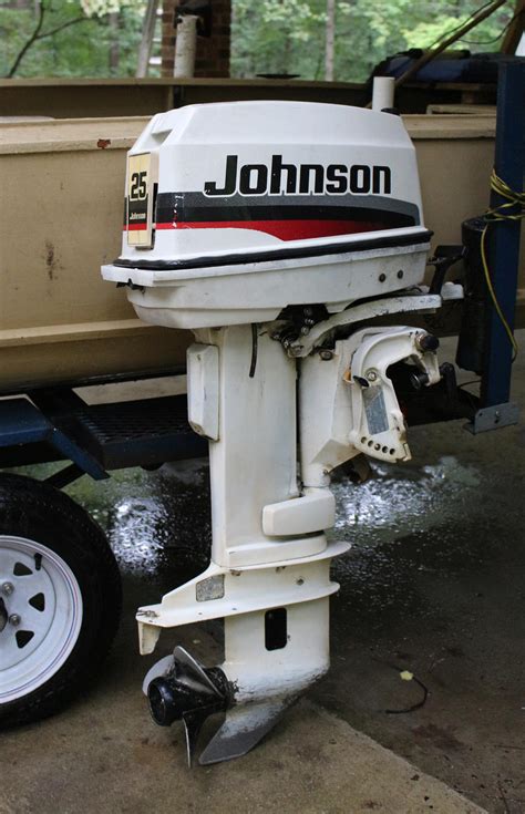 Chat with us. . Used 25 hp johnson outboard for sale